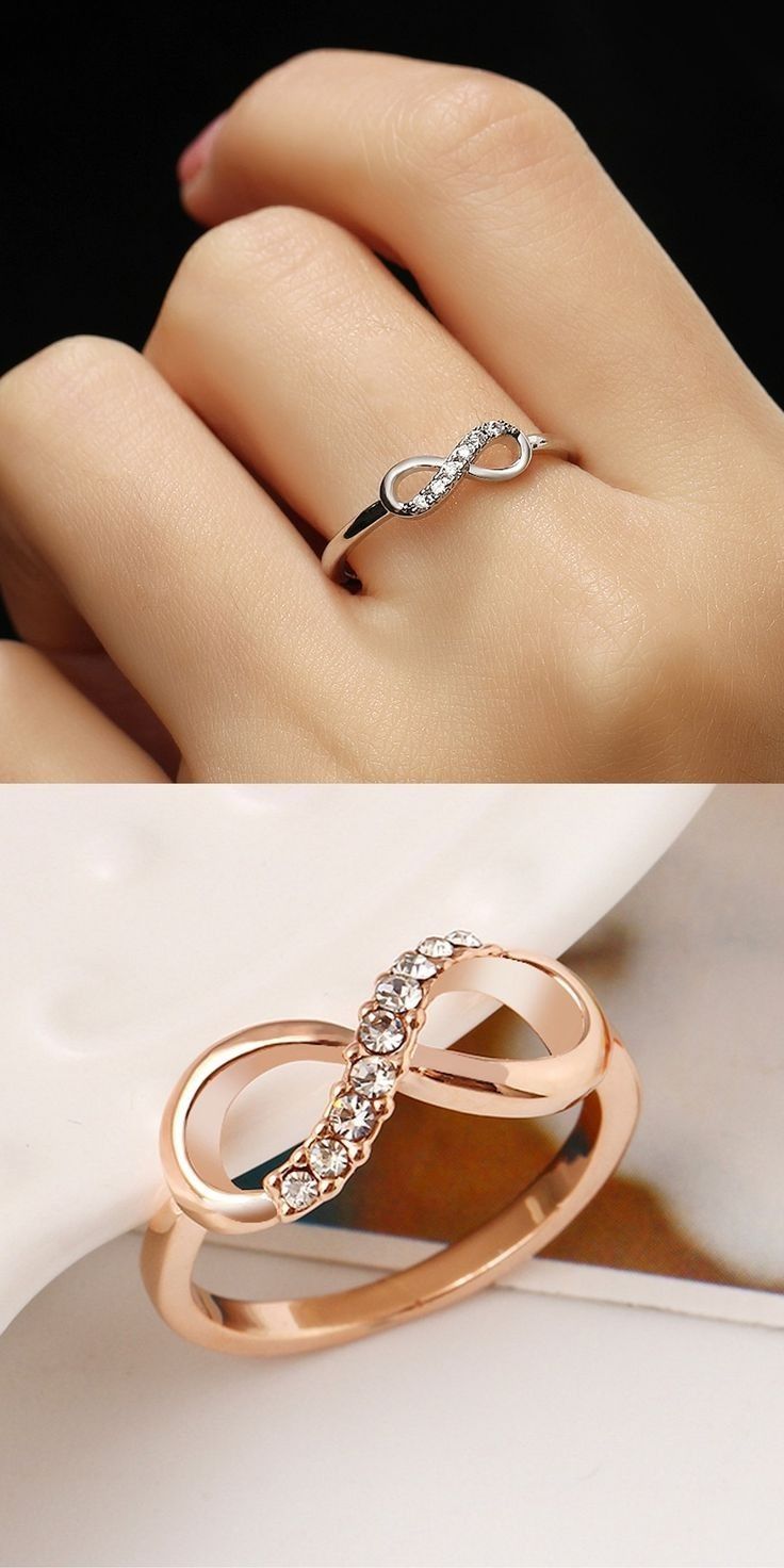 Huitan Chic Bow Shape Finger Ring